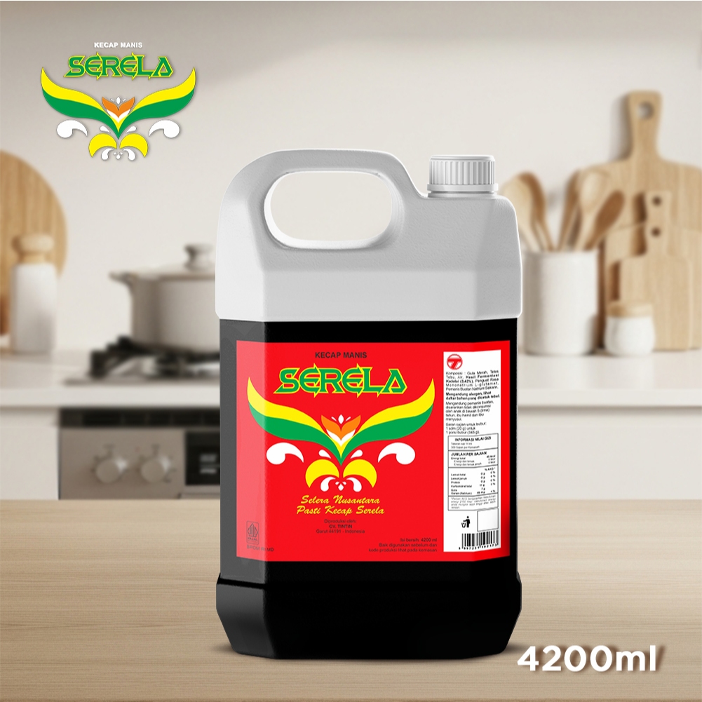 

SERELA Kecap Manis Merah Jerigen 4200ml