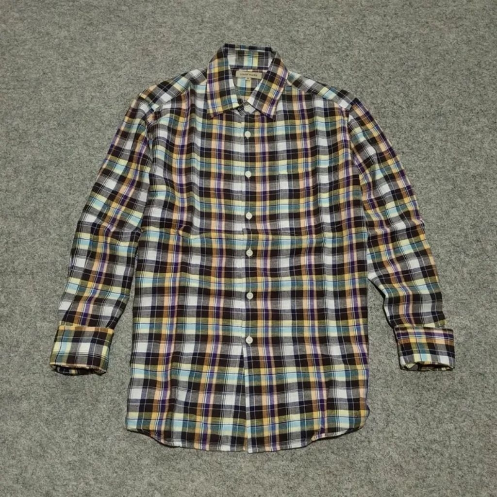 kemeja pria lengan panjang UNIQLO size M second