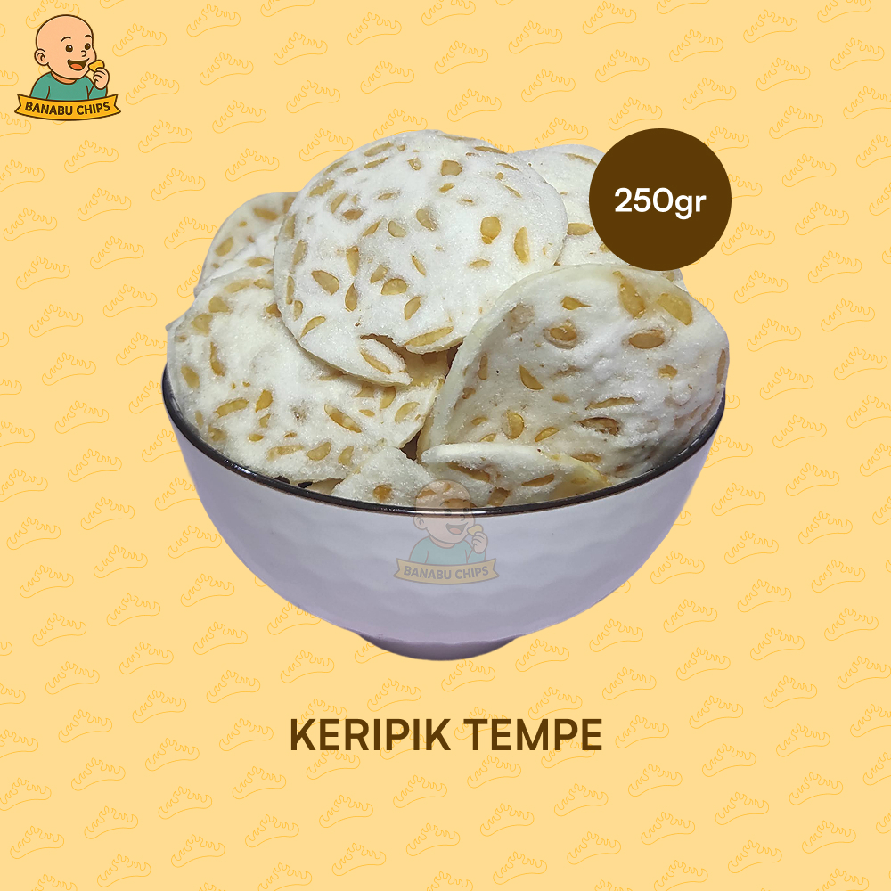 

Keripik Tempe 250 gram Banabu Chips
