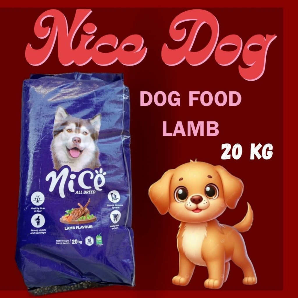 Nice Dog All Breed 20kg Dry Food Dog Food