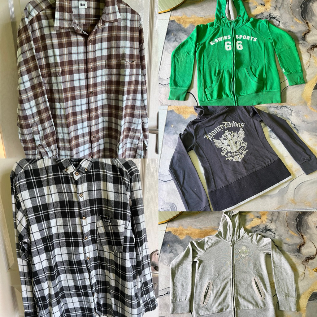 PRELOVED JAKET | KEMEJA FLANNEL UNISEX