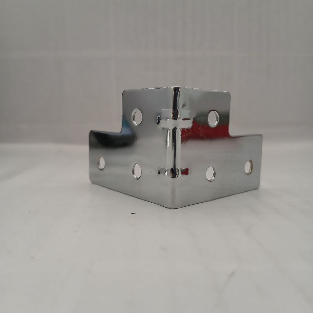 Siku L HardCase B-506 Import / Siku Pojok Box Hardcase warna chrome import