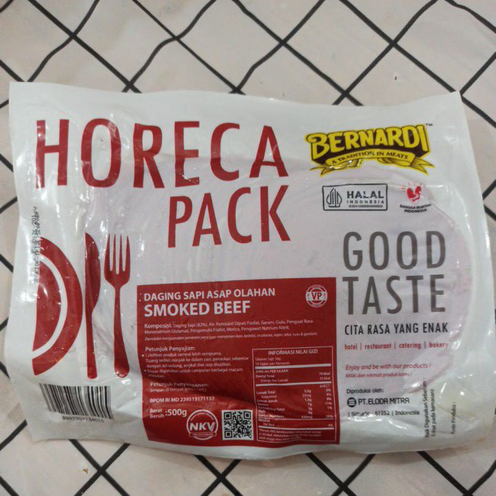 

Bernardi horeca smoked beef