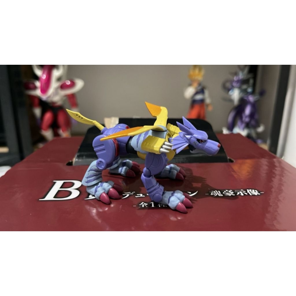 Digimon Shodo Metal Garurumon loose figure only