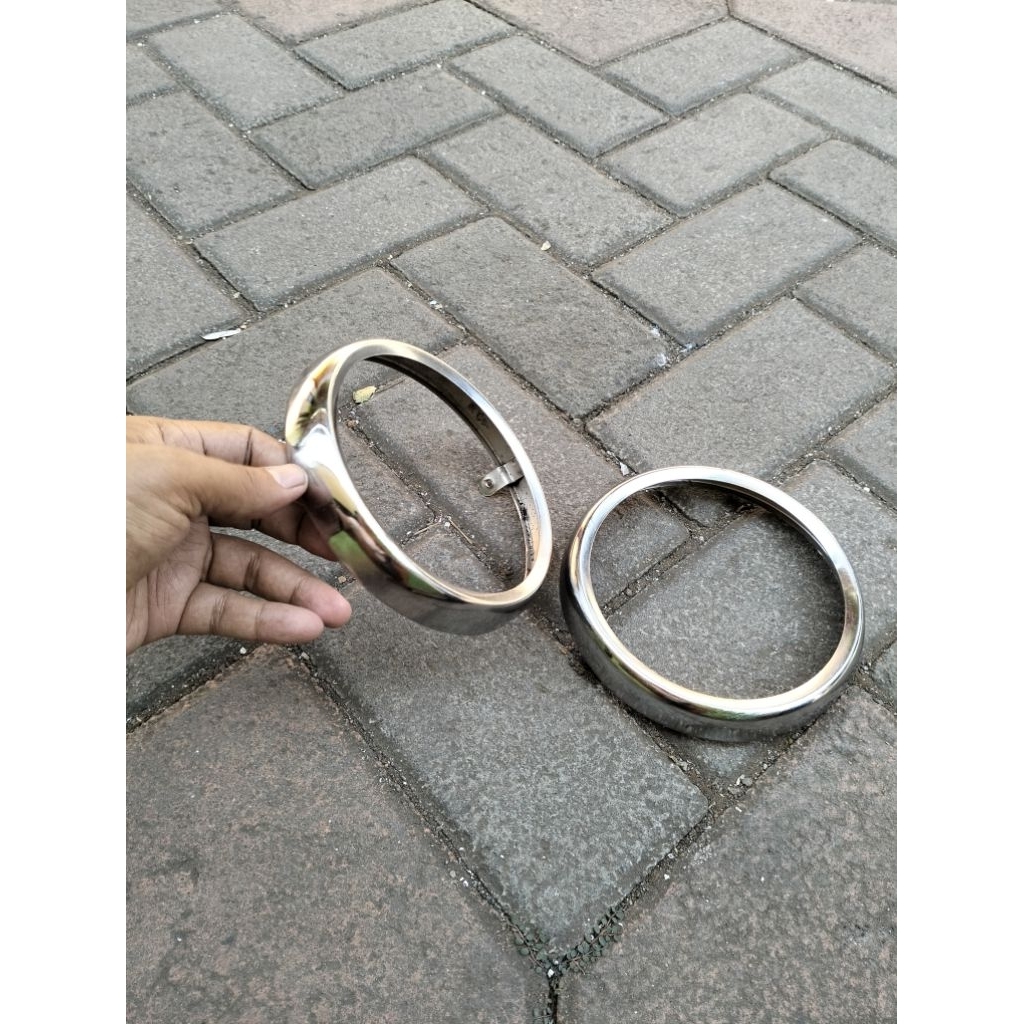 RING BATOK LAMPU YAMAHA YASI YL1 FULL BESI