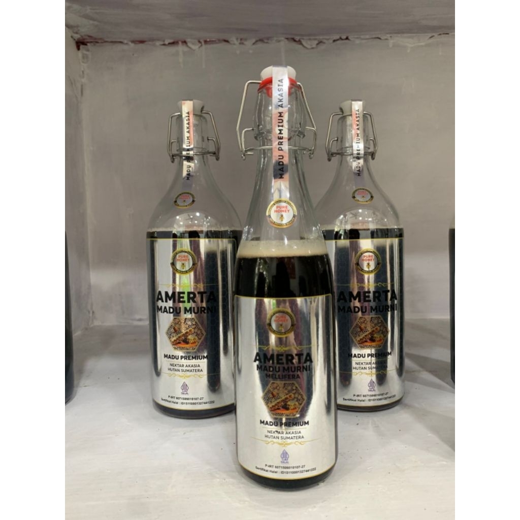 

Amerta Madu Murni Mellifera Asli Nektar Bunga Akasia (700gr) - Madu Akasia Jambi