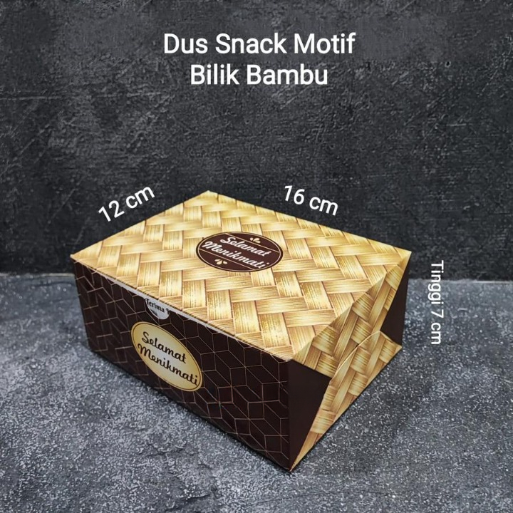 

Dus Kotak Motif Anyman Isi 1 Pcs Ukuran12 x 16 x 7 Cm Kardus Box Roti Kotak Makan Catering