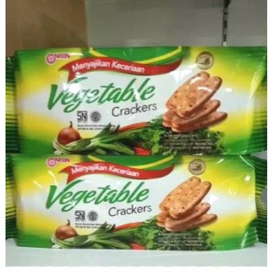 

NISSIN BISKUIT VEGETABLE CRACKERS 160 GR / Nissin Vegetable Crackers