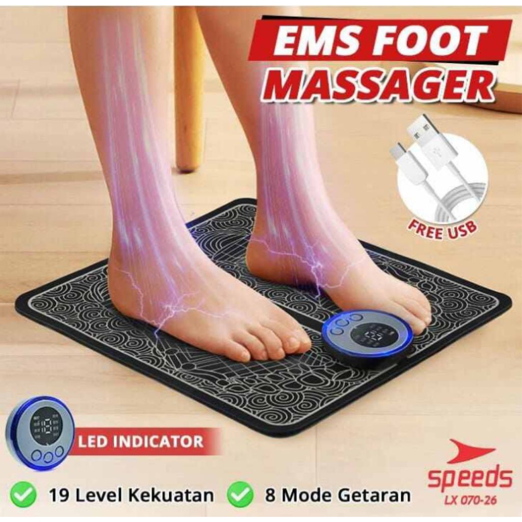 EMS Food Massager / Alat Pijat Kaki EMS / Alat Electric Pijat Kaki