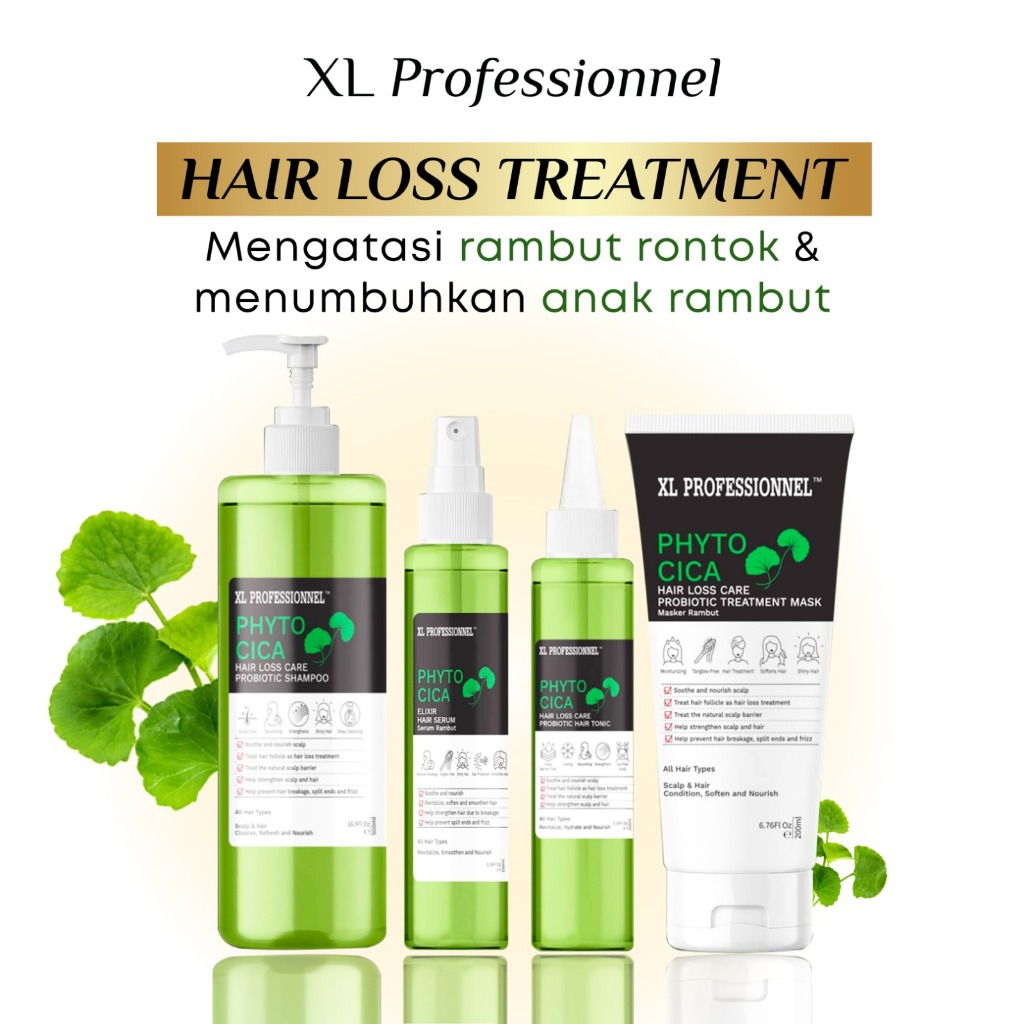 XL Professionnel Hair Loss Treatment Phyto Cica Series | Perawatan Untuk Rambut Rontok Dan Menumbuhk