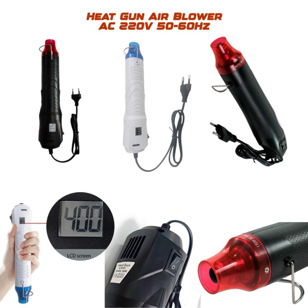 Heat Gun Quick Hot Air Blower Solder Alat Reparasi Angkat IC LCD PCB HP Laptop Henpon Hape AC 220V