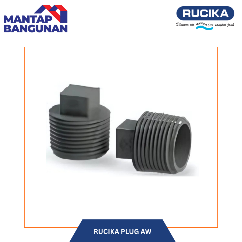 Rucika Fitting - Plug (AW)