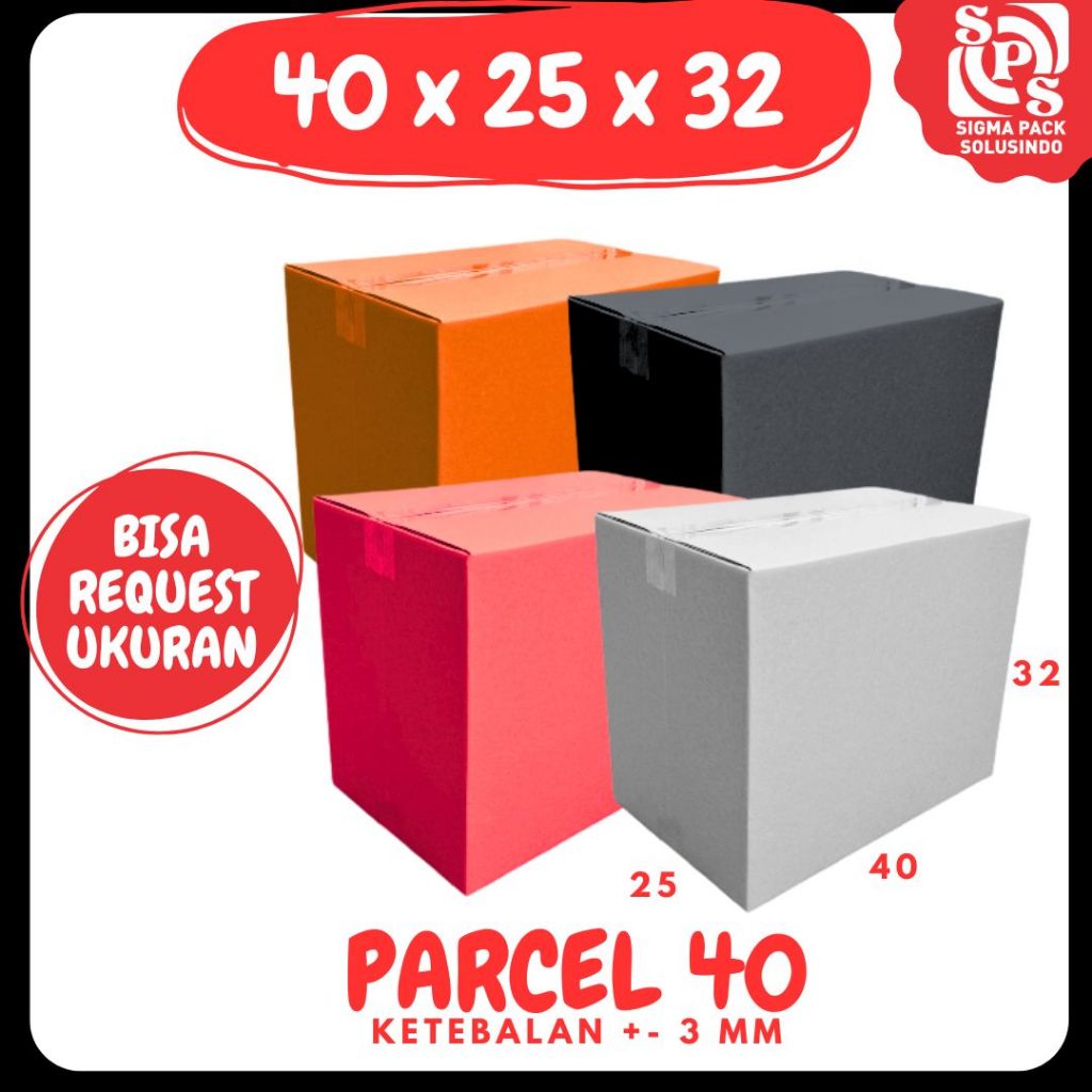 

Box Parcel 40x25x32 Kardus 40x25x32 Dus Hampers Jumbo 40x25x32 PArsel Idul Fitri eid Zigma Pack