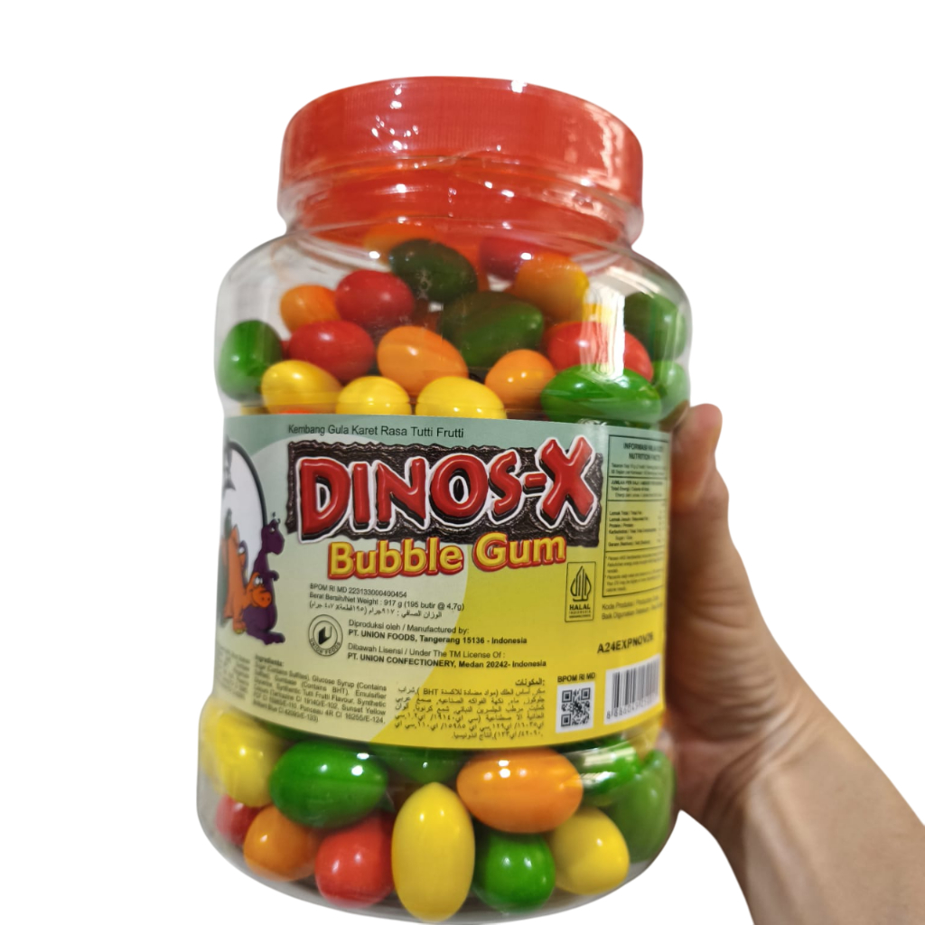 

Permen Karet Bubble Gum Telur Dino Aneka Warna Viral