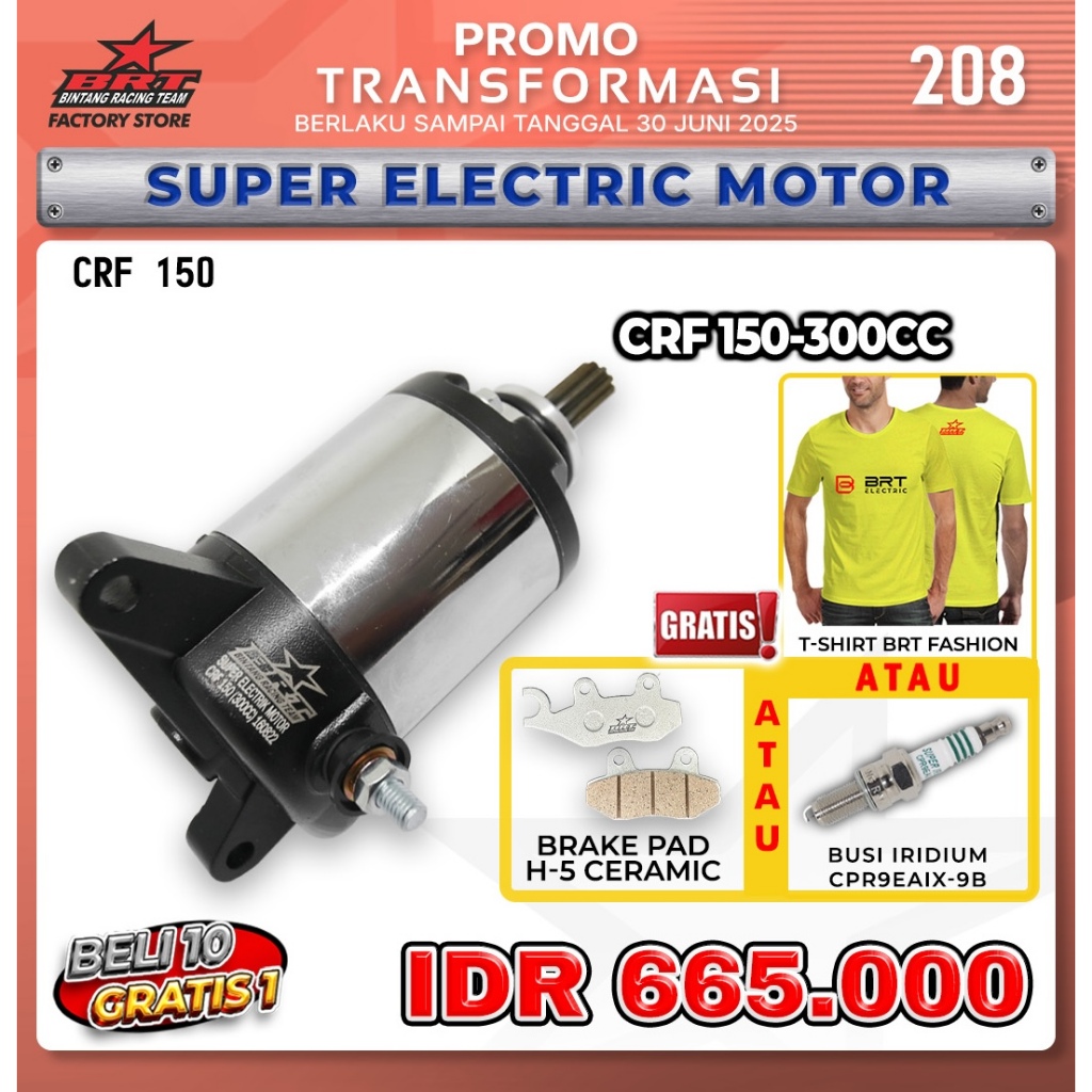 SUPER ELECTRIC MOTOR CRF 150