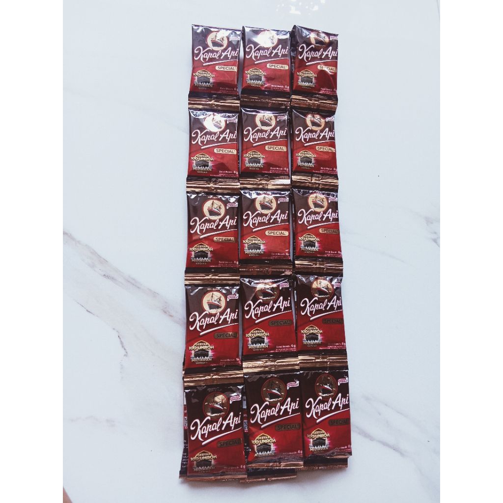 

3 renceng kopi kapal api 6gr