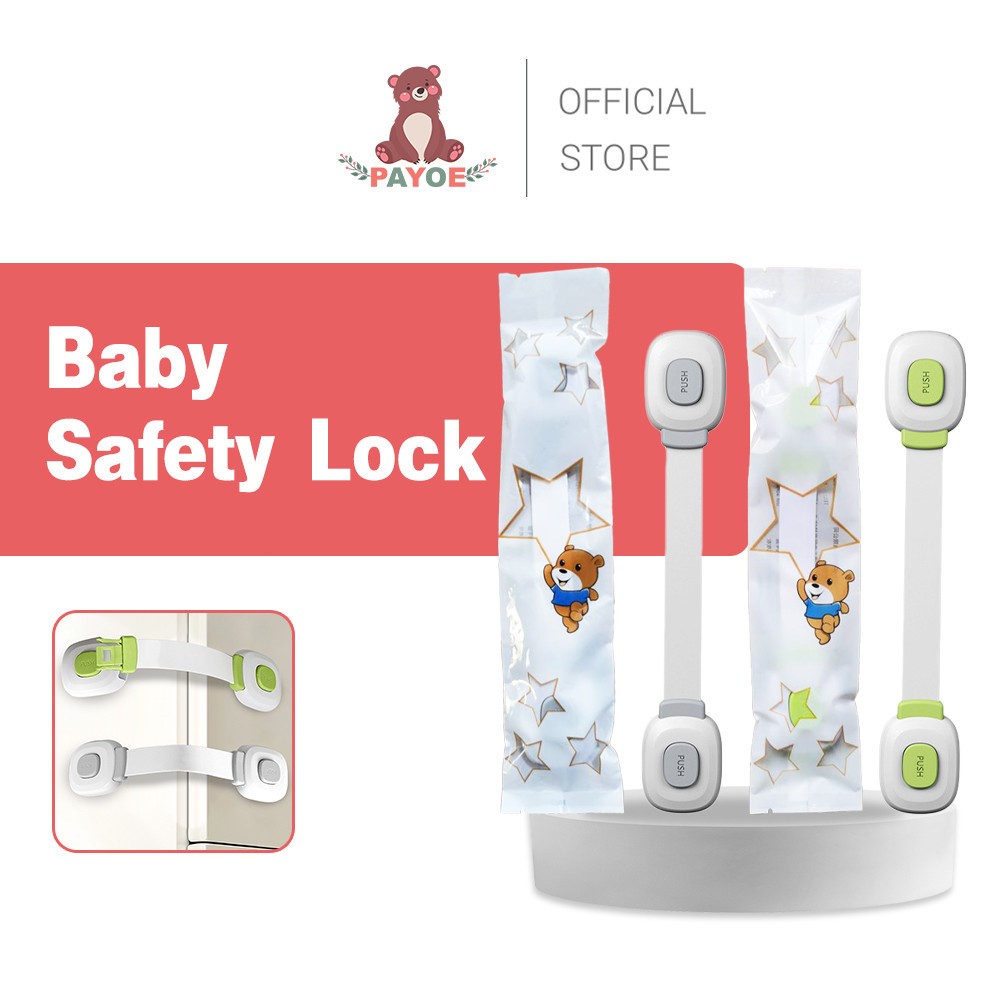 PAYOE Kunci Kulkas Kunci Pengaman Kulkas  Pengunci Kulkas Safety Lock Kulkas Anak