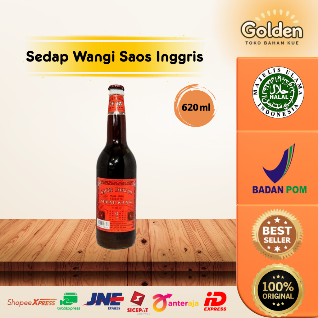

Sedap Wangi Selera Saos Inggris 620ml