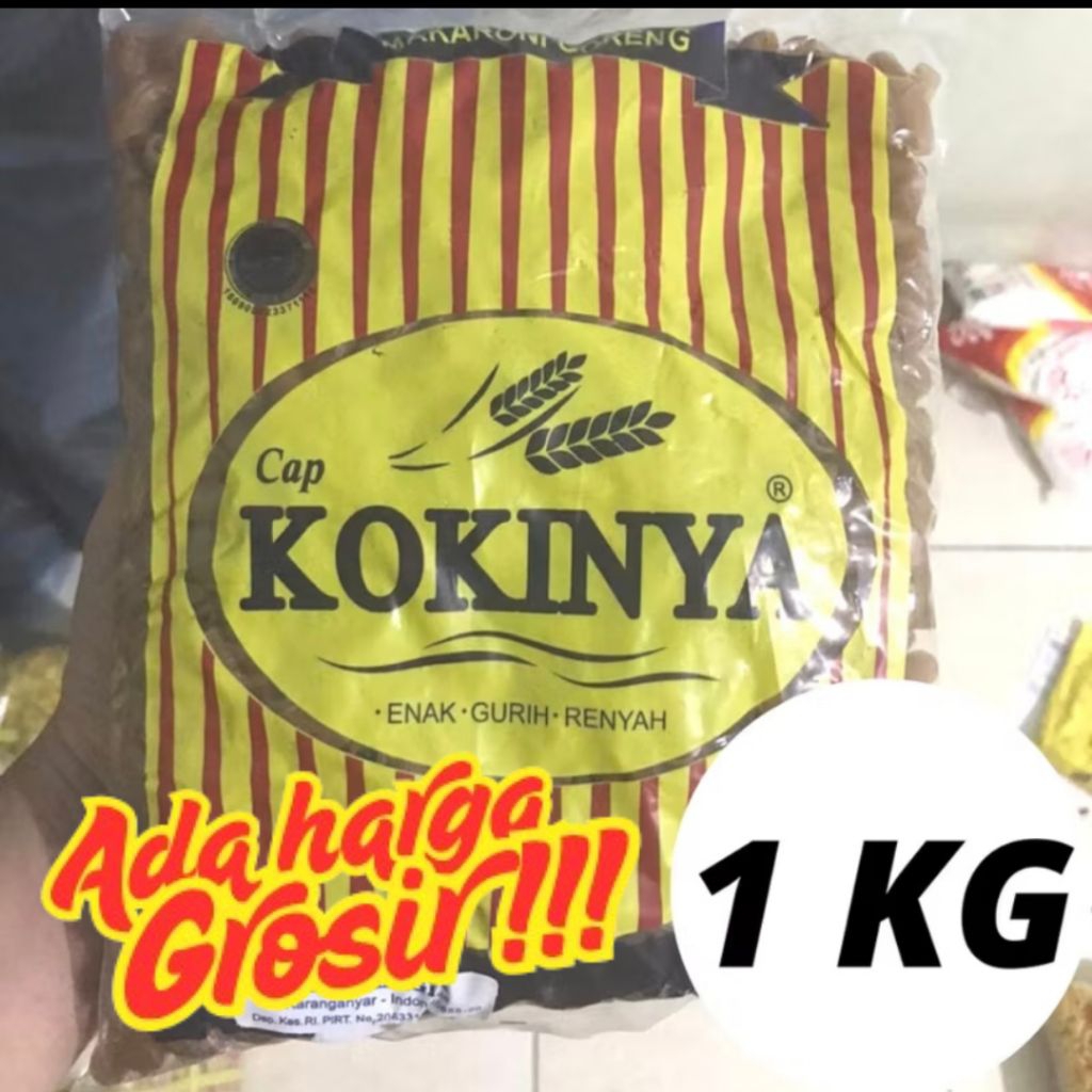 

MAKRONI MEKAR MURAH / MAKRONI MURAH / MAKARONI MENTAH / MAKARONI MEKAR KOKINYA COKLAT 1 KG