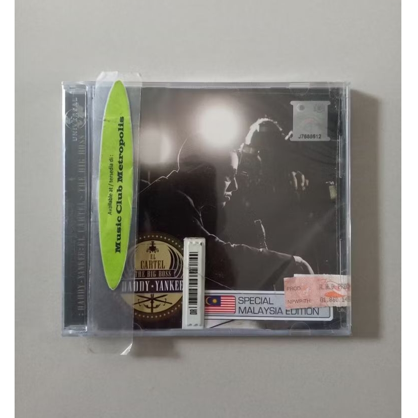 CD DADDY YANKEE - EL CARTEL (THE BIG BOSS) IMPORTED