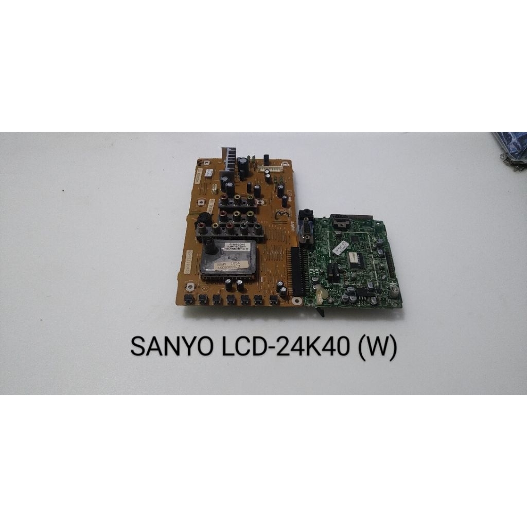 Sanyo lcd-24k40 mb mainboard mesin tv