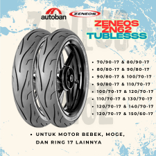 Paket Ban Ring 17 / Zeneos zn62 Ring 17 ban motor bebek ban moge