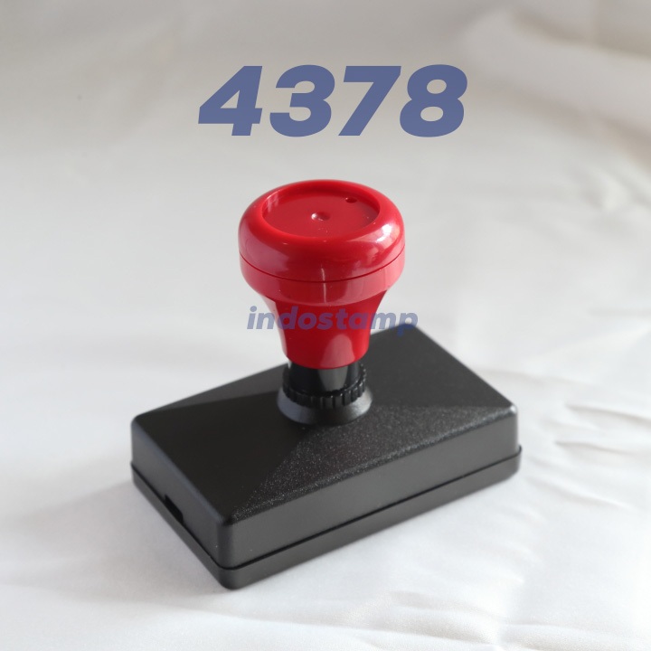 

gagang stempel 4378 flash stamp kotak 43mm 78mm original indostamp