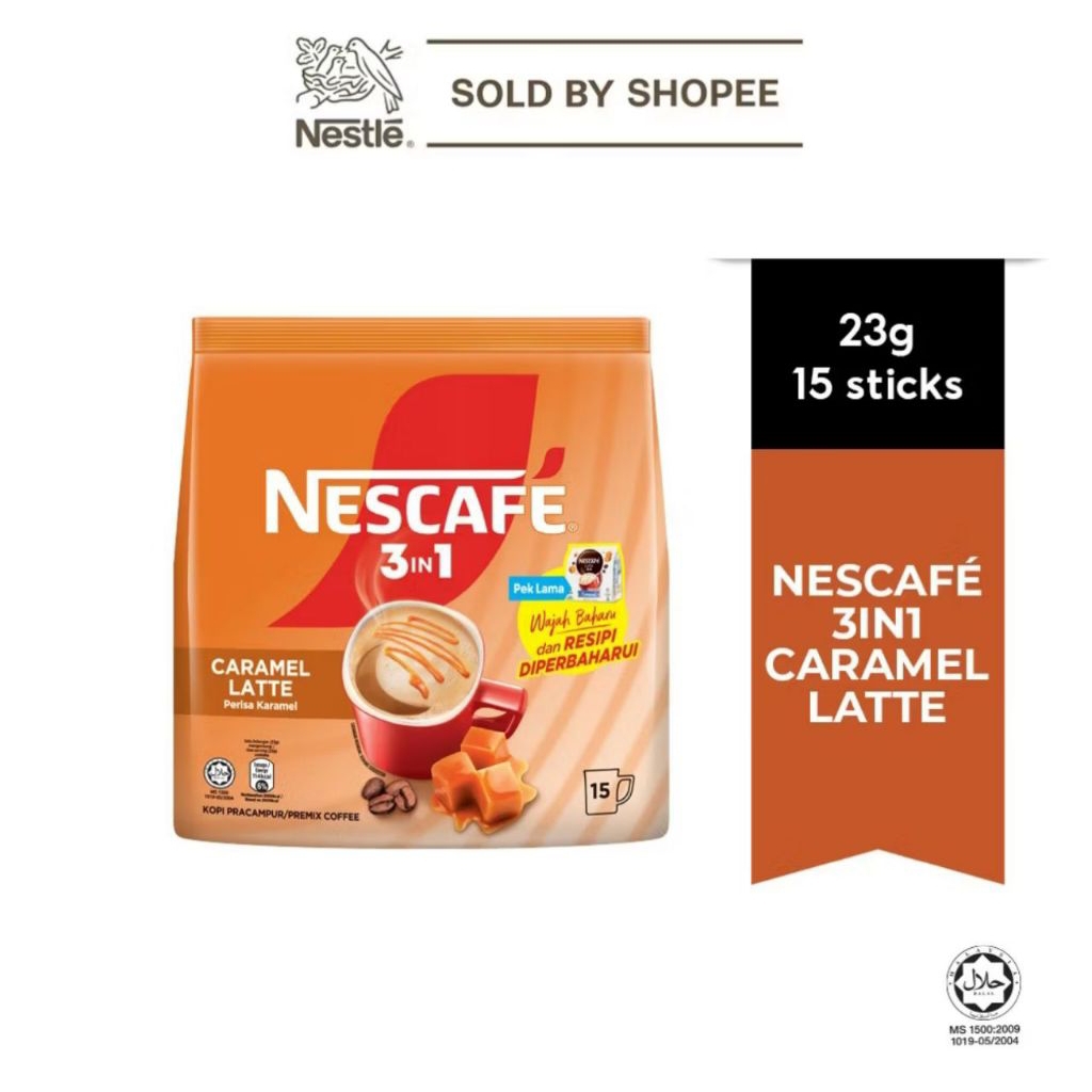 

NESCAFE 3IN1 CARAMEL LATTE