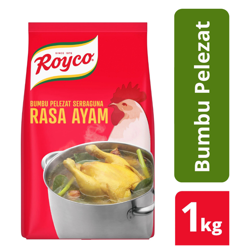

ROYCO Ayam 1Kg Bumbu Pelezat Serbaguna