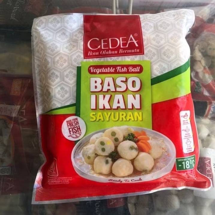 

BAKSO IKAN SAYURAN CEDEA ISI 500 GRAM | Banna Foody | Snack Viral