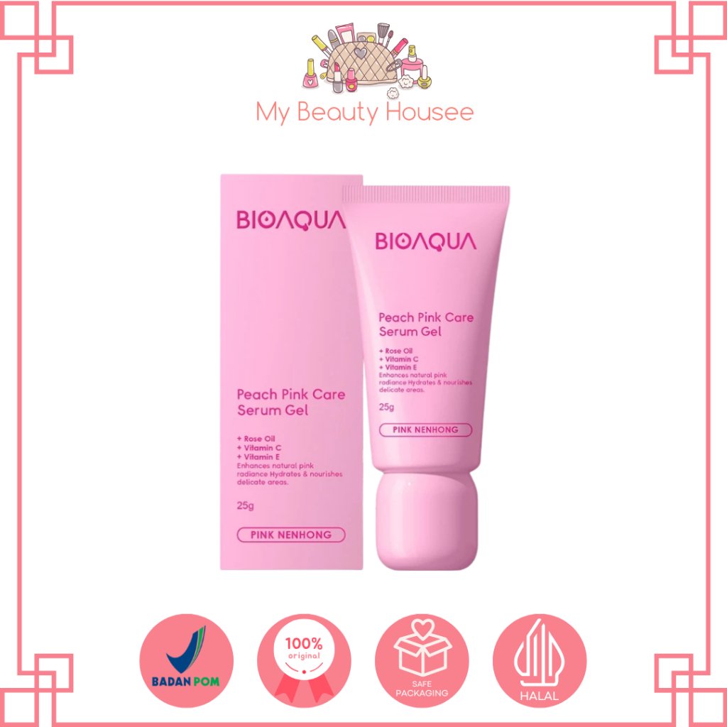 BIOAQUA NENHONG CREAM 25GR WARM GENTLE PINK - NENHONG LIP SERUM PEMERAH BIBIR