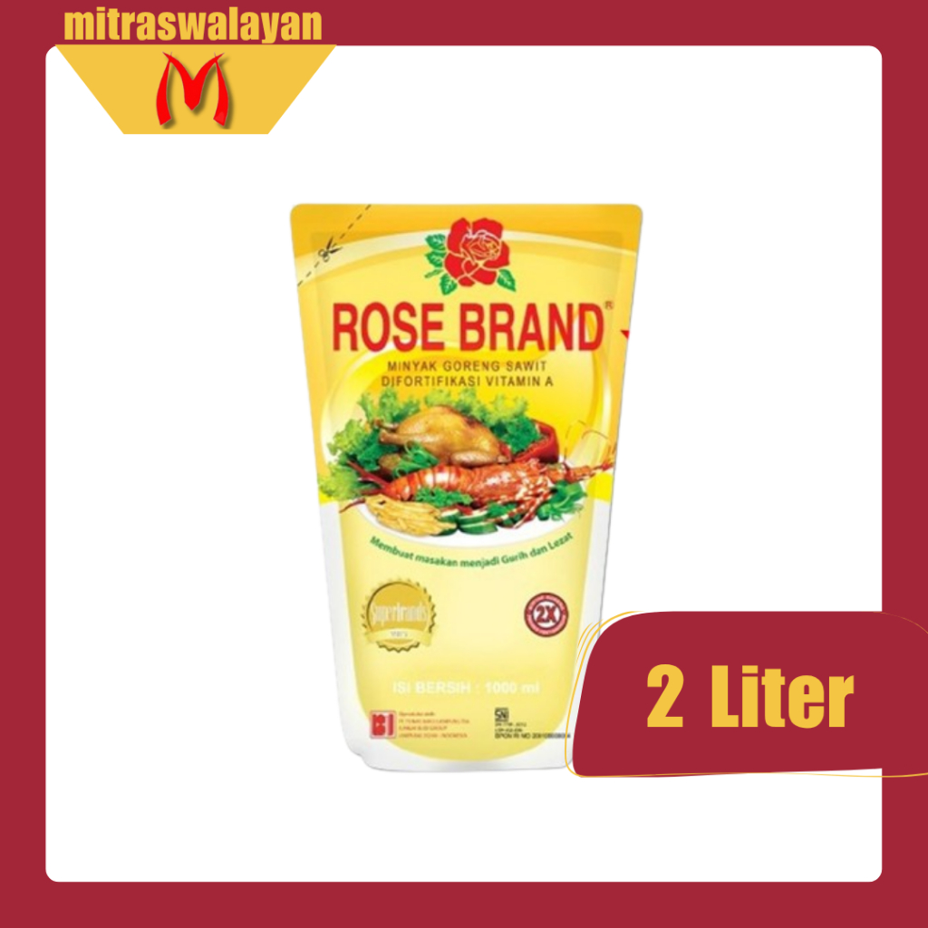 

Minyak Goreng Rose Brand Kemasan Refill 2 Liter