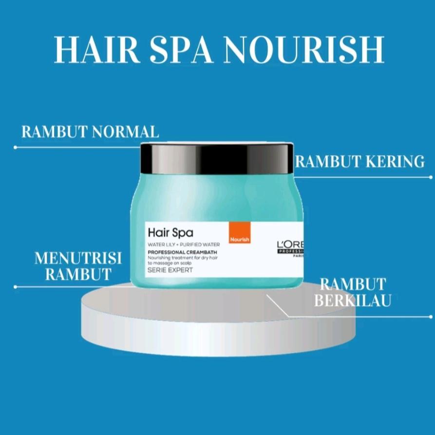 LOREAL HAIR SPA DEEP NOURISHING CREAM 500 ml masker rambut rusak/kering loreal spa mask