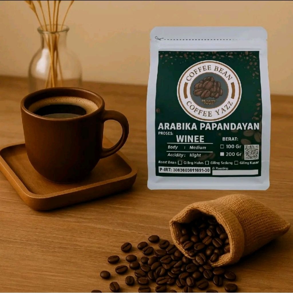 

Kopi Arabika WINEE Papandayan Garut || 100 Gram