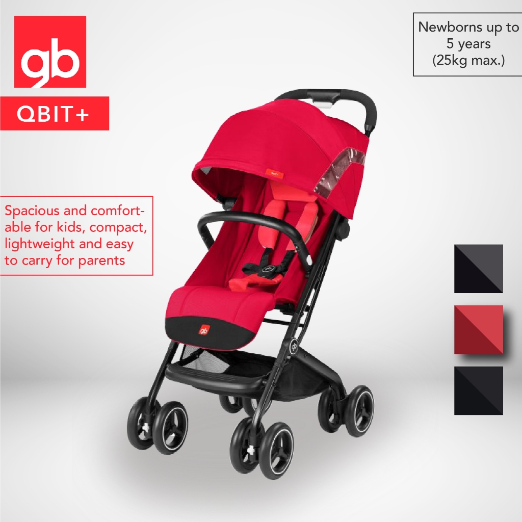 GB Qbit+ Stroller, Stroller Anak