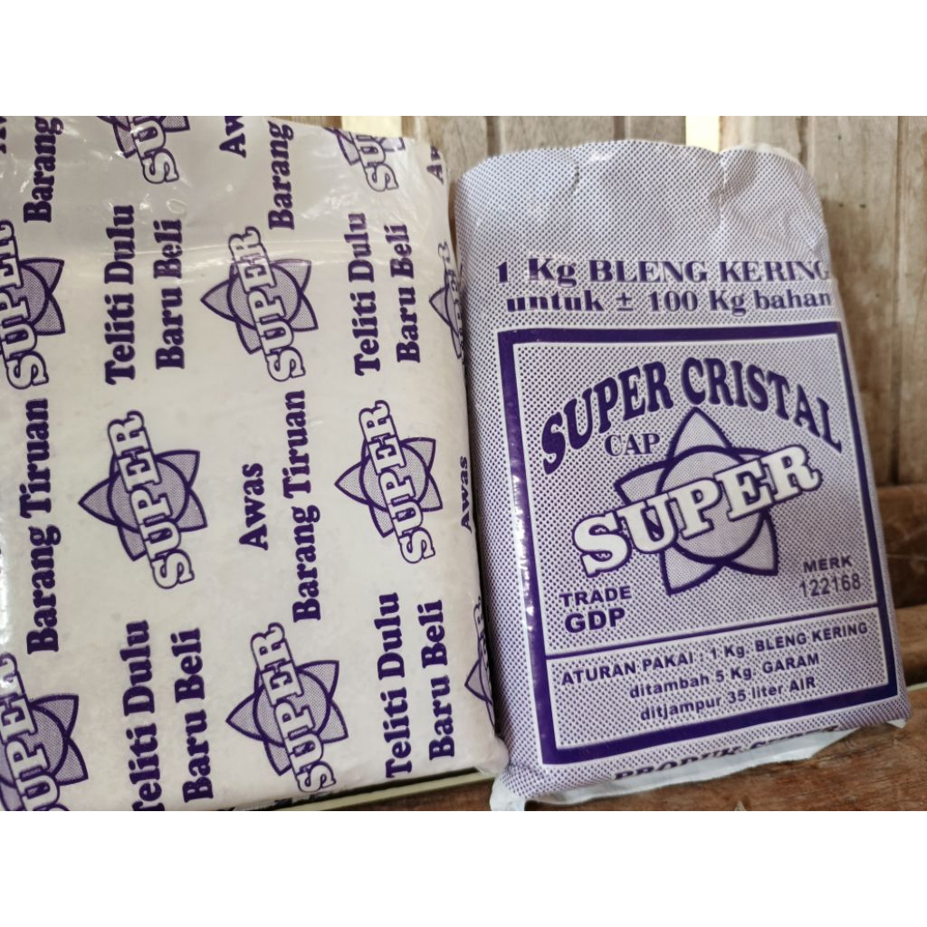 

6 kg Bleng Obatpuli cap Super Cristal asli