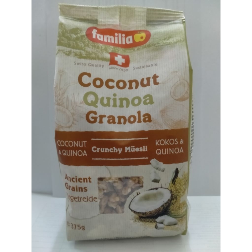 

Familia Coconut Quinoa Granola