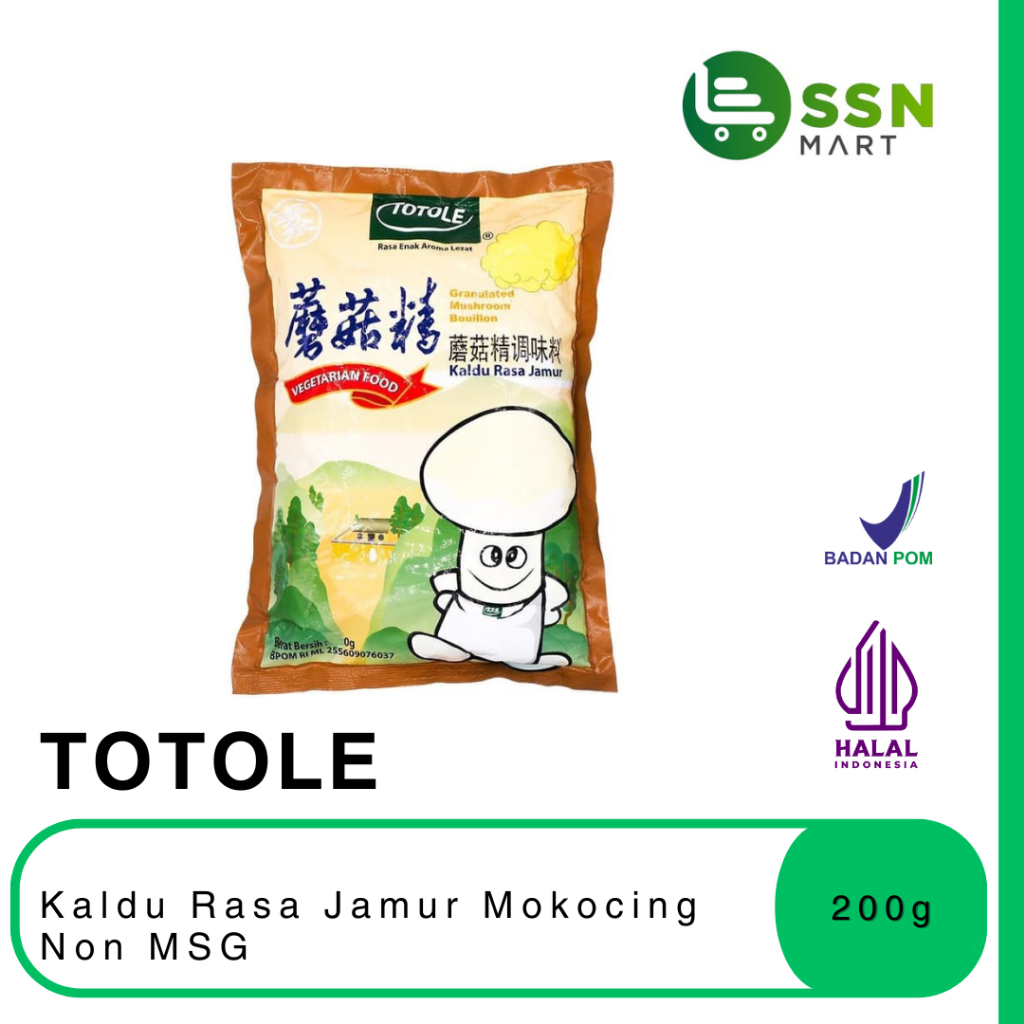 

SSNMart Totole Kaldu Rasa Jamur Mokocing 200g