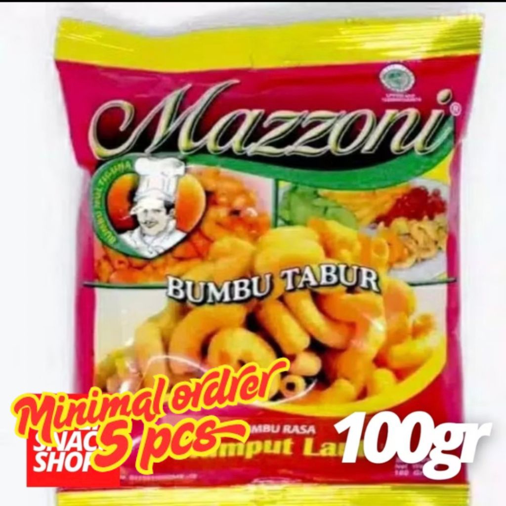 

BUMBU TABUR INSTANT / BUMBU MASAK / BUMBU MASAKAN / BUMBU TABUR ANEKA RASA SERBA GUNA MAZZONI 100 GR (minimal 5 pcs)