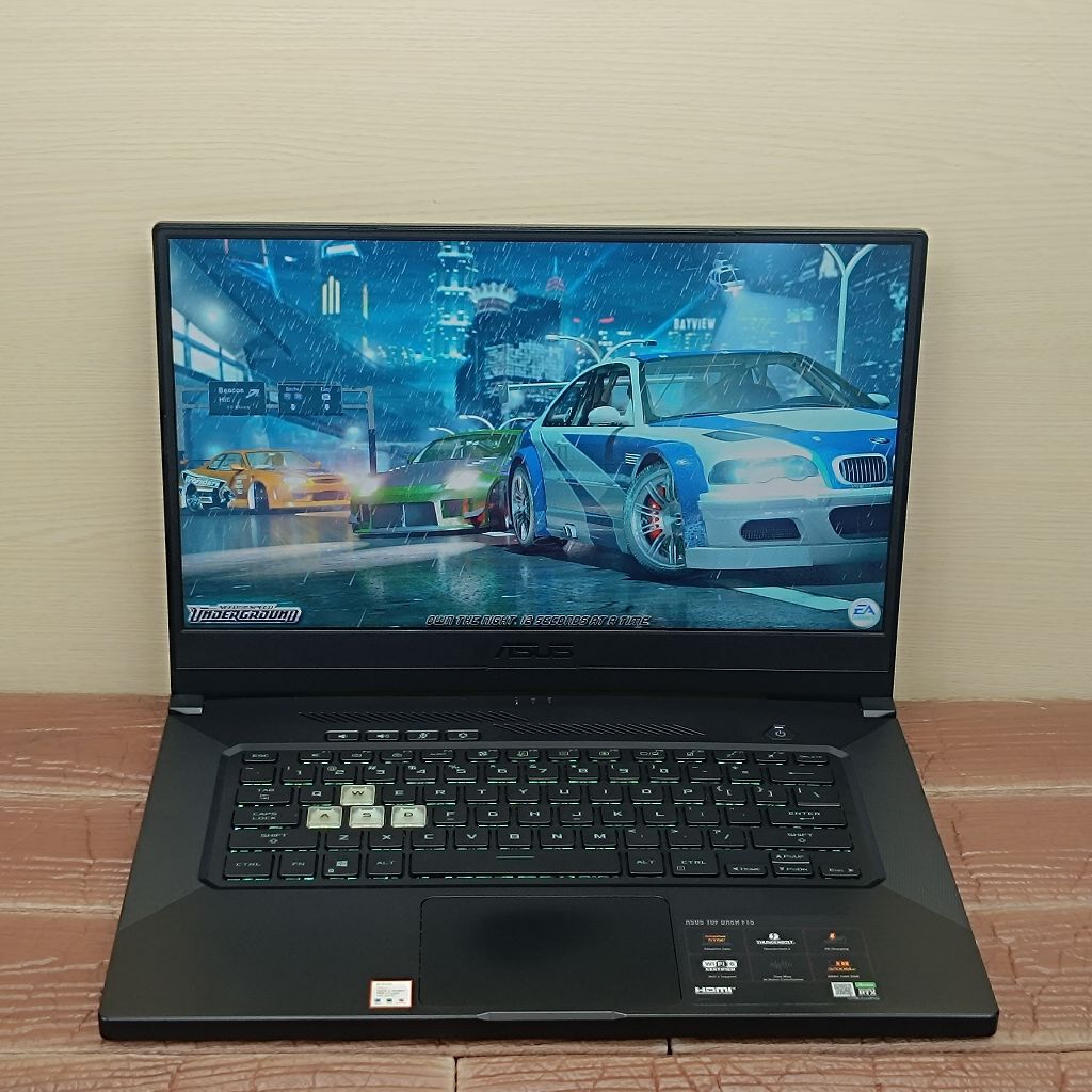 Laptop ASUS TUF DASH F15 FX516PM Intel Core i7-11370H RAM 24GB SSD 512GB RTX 3060 GEN11