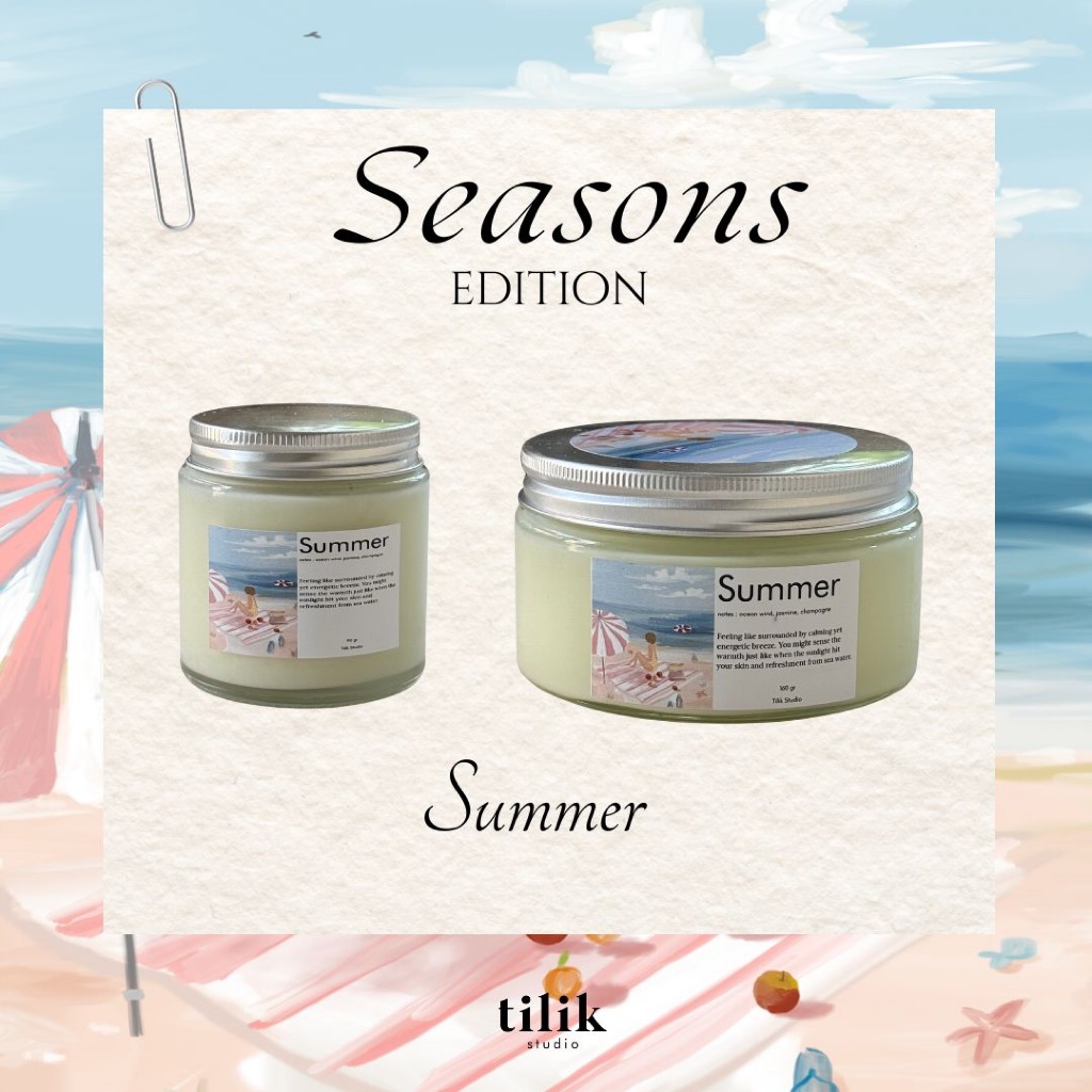 [SCENTED CANDLE] Seasons Edition candle
