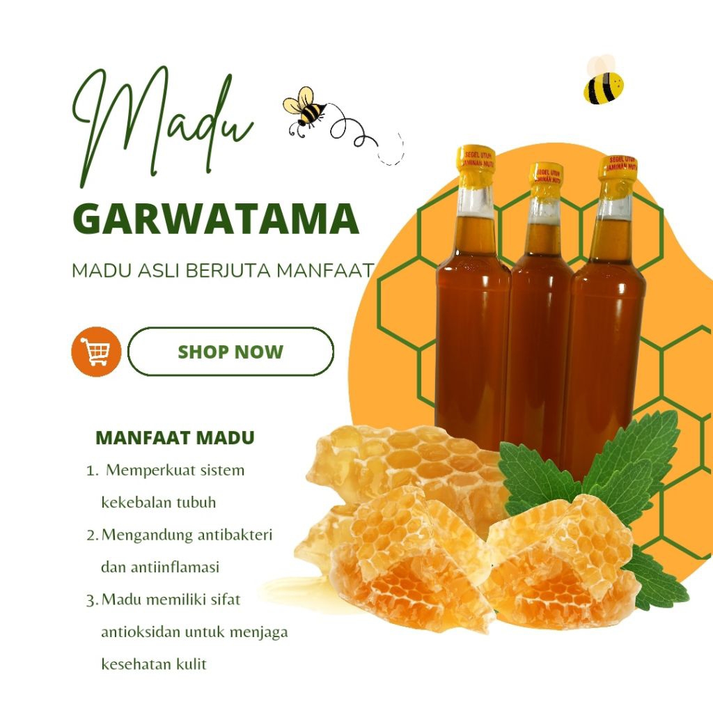 

MADU MULTIFLORA 100% MURNI