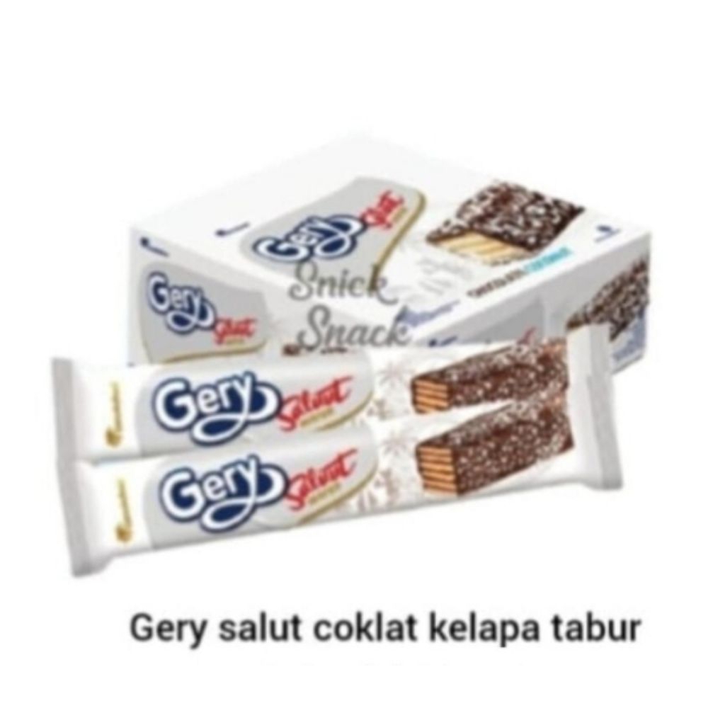 

Gerry salut coklat kelapa tabur siap kirim