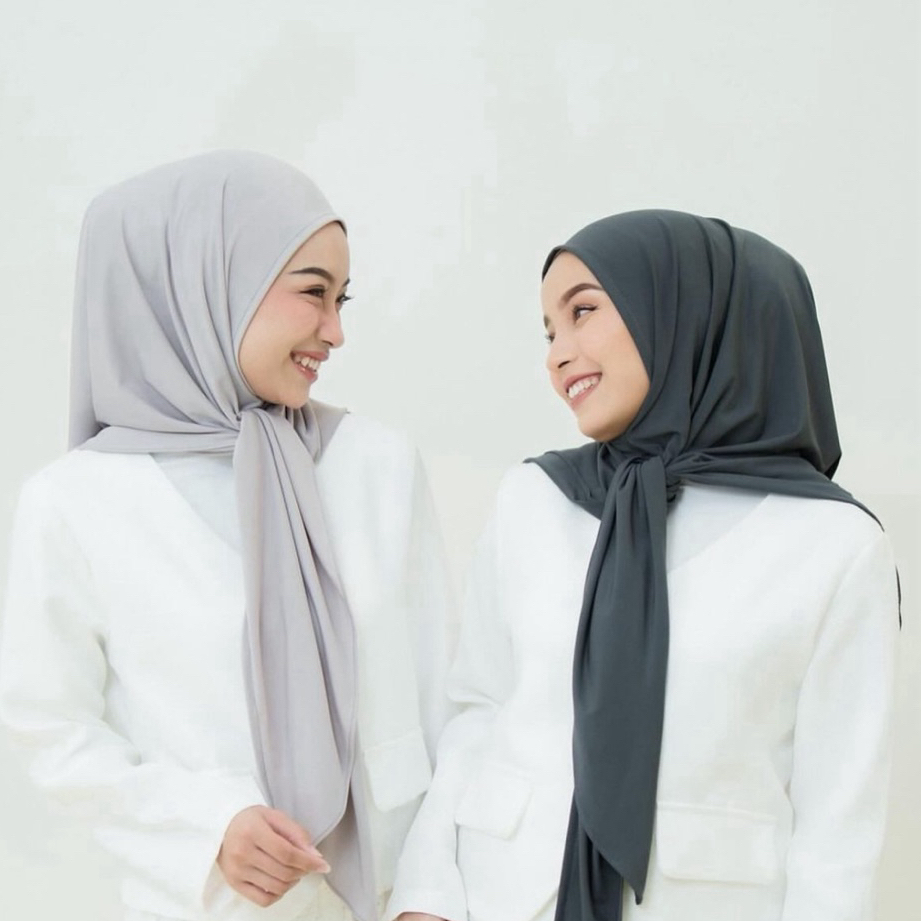 Hijab Segitiga Instant Soft Pet Jersey premium | Jilbab Segitiga Instan Soft Pet Jersey premium