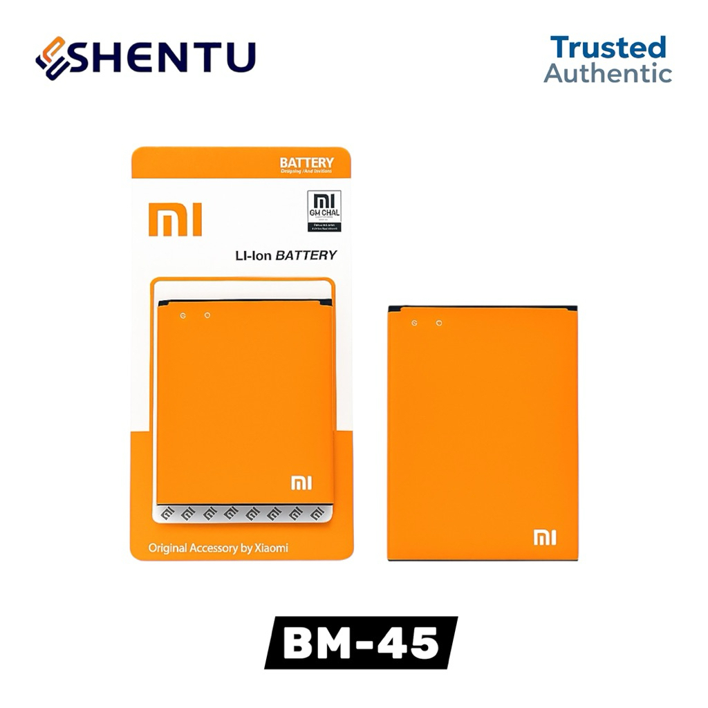 Baterai BM-45 XIAOMI REDMI NOTE 2/REDMI NOTE 2 PRIME BM45 Batrai Batre ORI