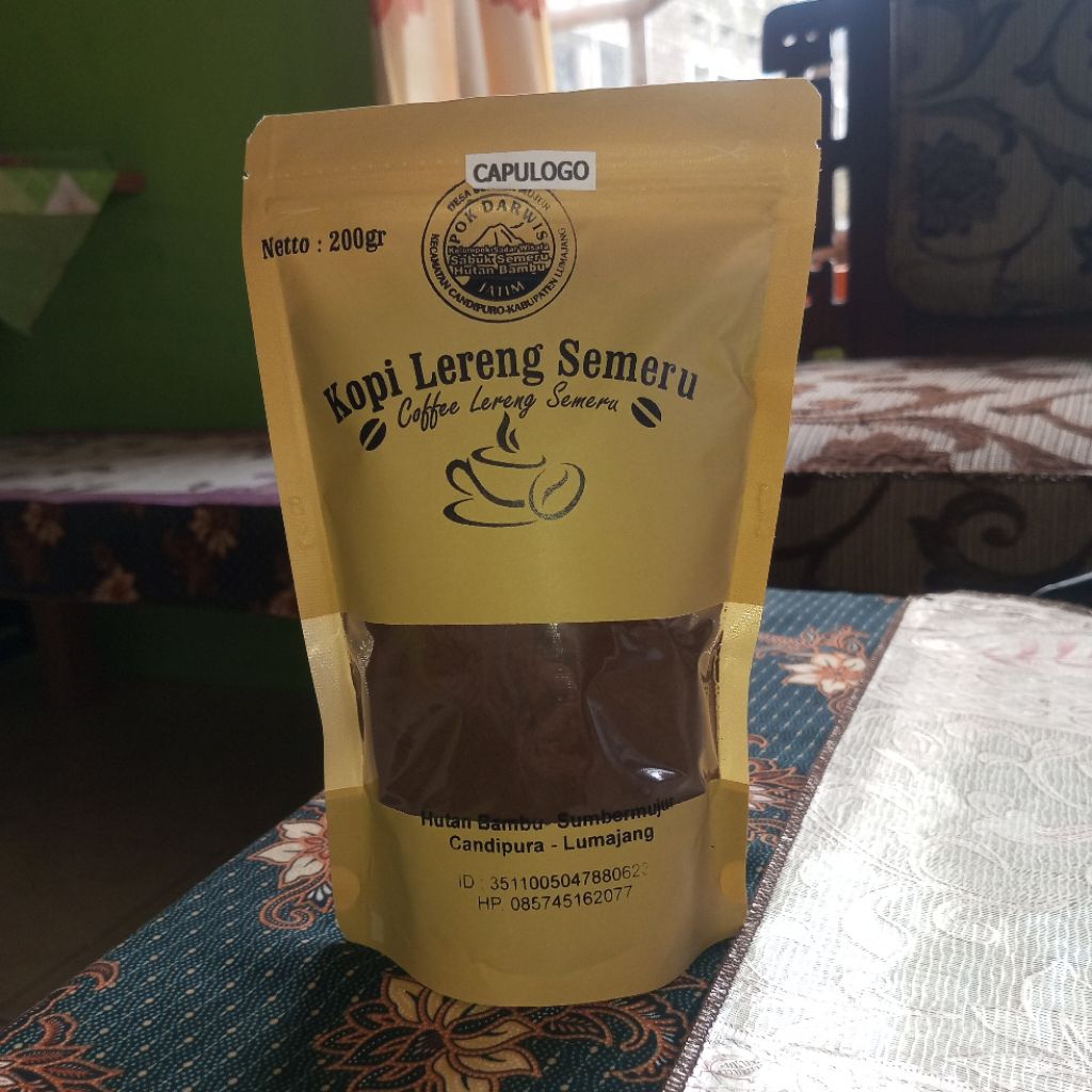 

Robusta Capulogo 100% Khas Desa Sumbermujur | 200 gram | Kopi Lereng Semeru