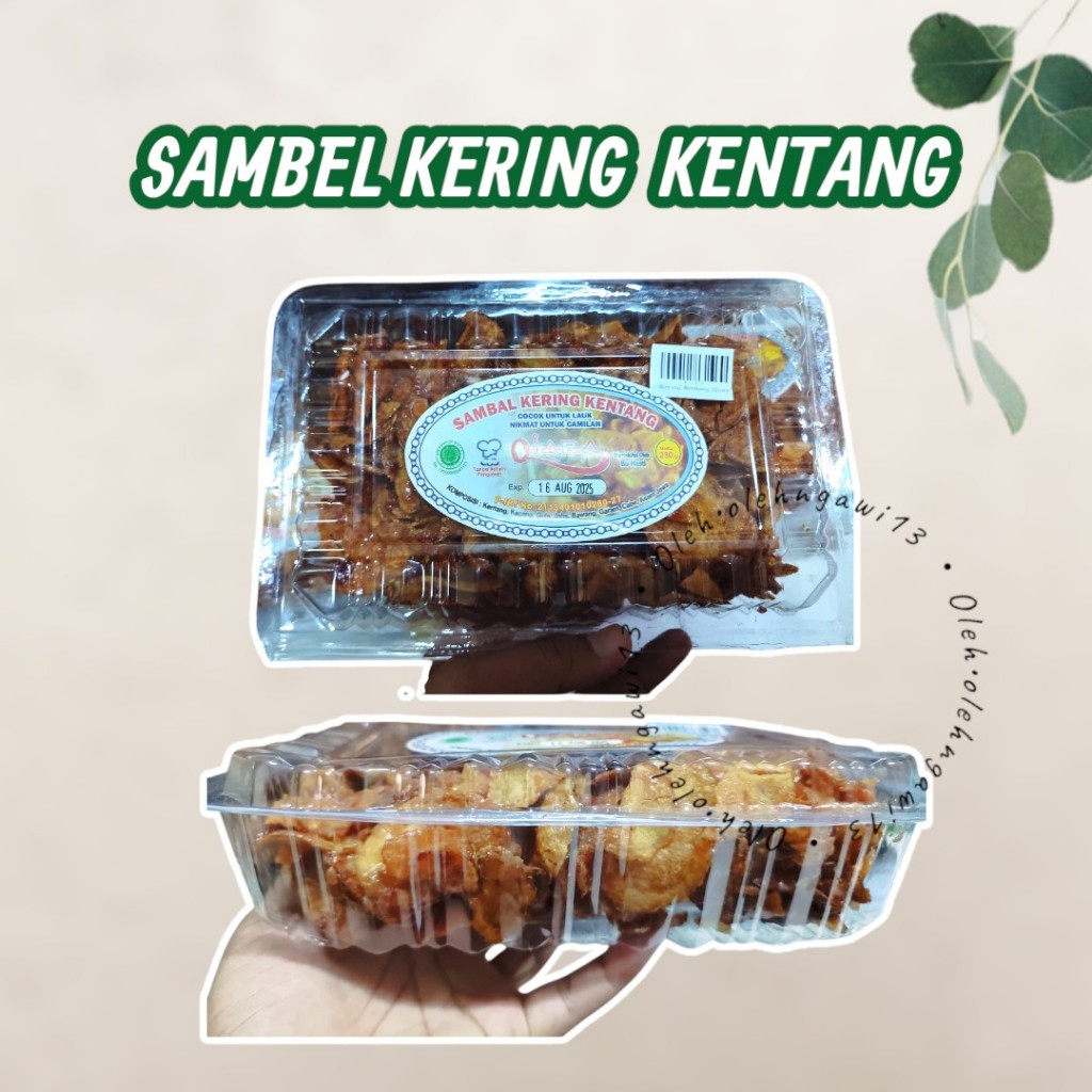SAMBEL KERING KENTANG, SAMBEL GORENG KENTANG