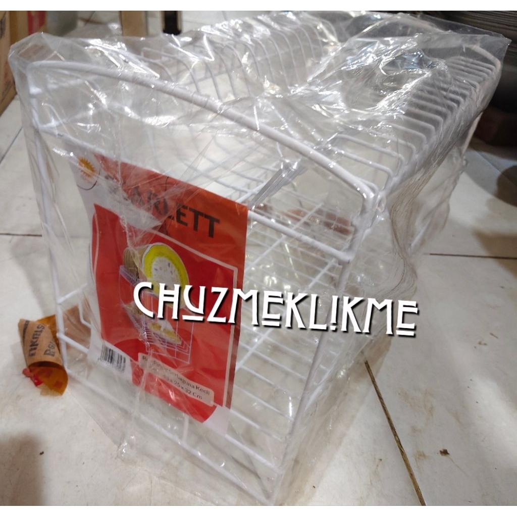 Rak piring susun 2/Rak piring besi scarlett susun 2/Rak piring gelas kecil