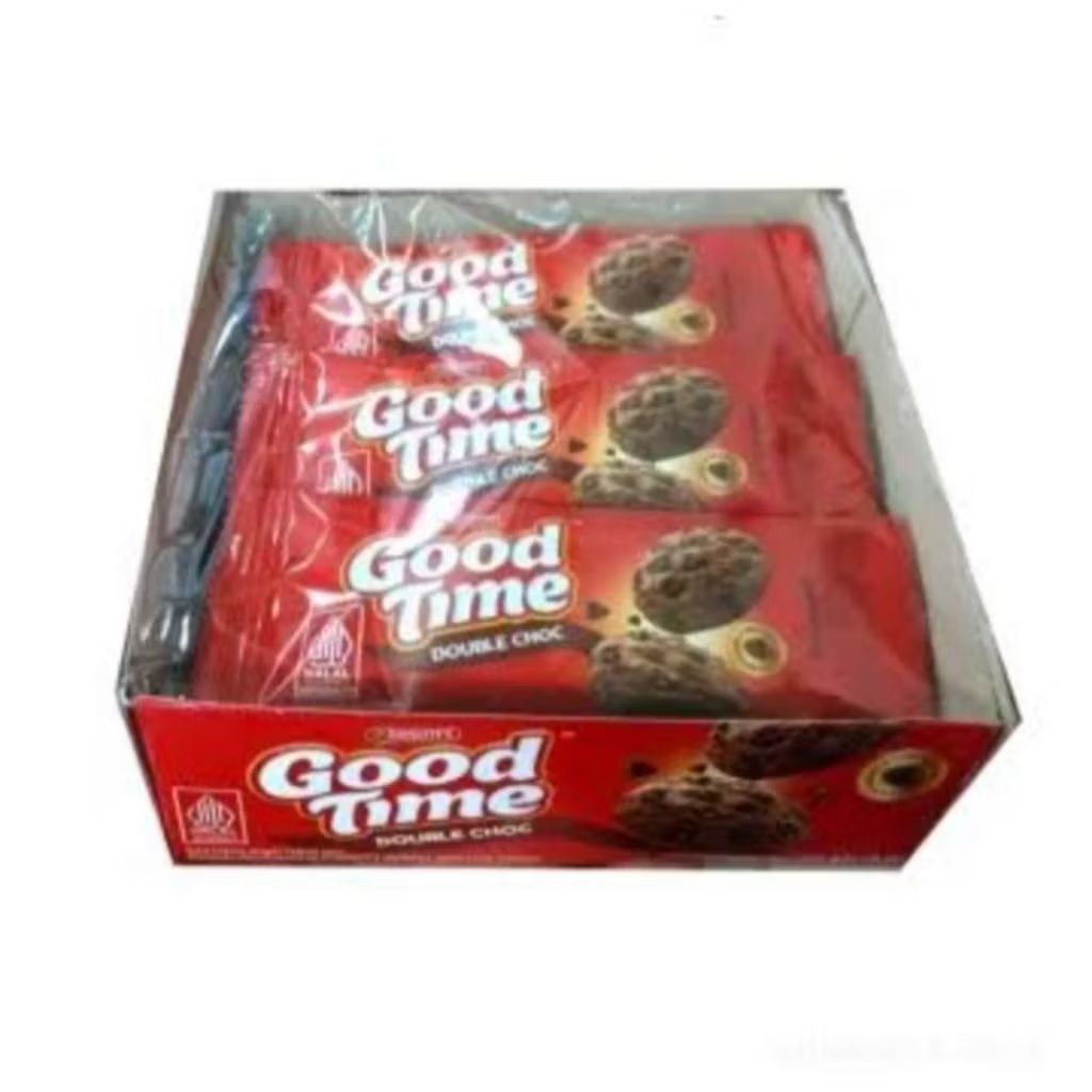 

TERMURAH GOOD TIME MINI DOUBLE CHOCO12 X 10.6 GRAM| ARNOTT'S GOOD TIME| GOOD/Biskuit Good Time baru box isi 12 pc