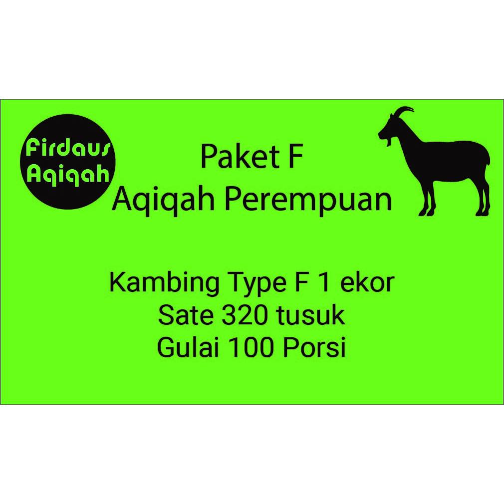 

Paket Aqiqah Type F Perempuan